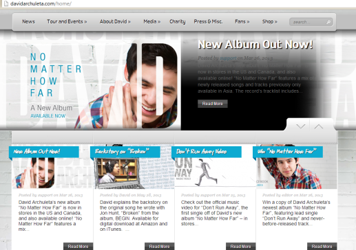 David Archuleta Official Site